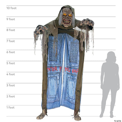 Looming Ghoul Animated Archway Prop | Horror-Shop.com