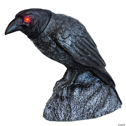 Raven Head Turning with Sound | Horror-Shop.com
