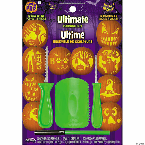 14 Pc. Ultimate Pumpkin Carving Kit