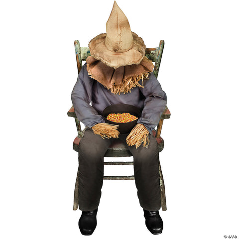 Sitting Scarecrow | Horror-Shop.com