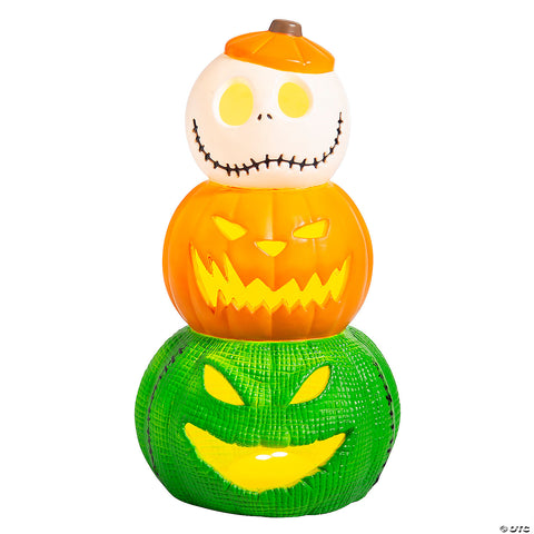 18 1/2" The Nightmare Before Christmas™ Light-Up Jack & Oogie Boogie Decoration | Horror-Shop.com