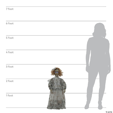 Cracked Victorian Doll Prop | Horror-Shop.com