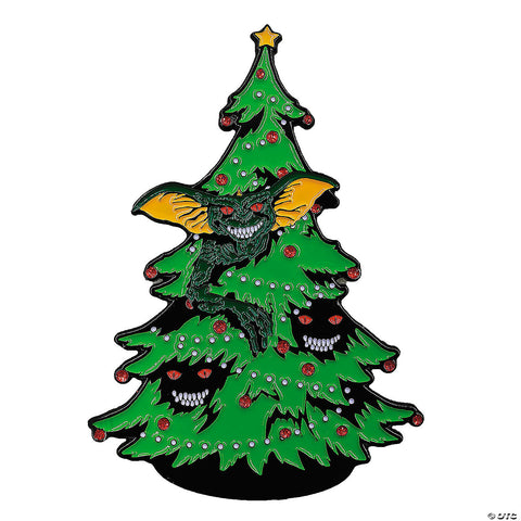 3" Gremlins™ Christmas Tree Full-Color Enamel Pin