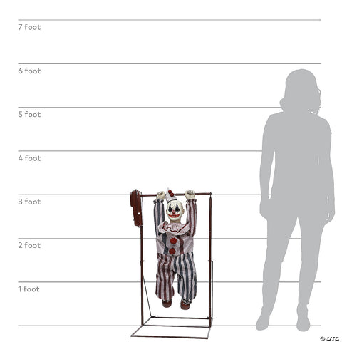 Animated Tumbling Clown Doll | Horror-Shop.com