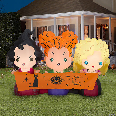 Airblown Hocus Pocus Sisters Inflatable | Horror-Shop.com