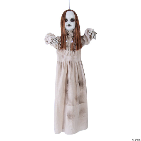 39 1/4" Hanging Girl Red-Haired Light-Up Doll with Separated Head | Horror-Shop.com