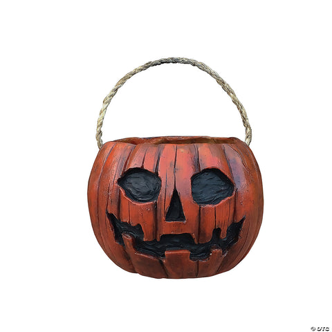 6" Candy Corn™ Jacob Atkins Pumpkin Candy Pail Halloween Accessory