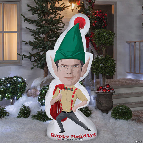 Airblown Dwight From Office Inflatable | Horror-Shop.com