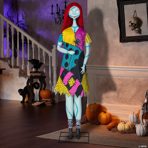 70" Nightmare Before Christmas Sally Animated Halloween Prop | Horror-Shop.com