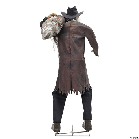 72" Grave Robber Animated Halloween Prop | Horror-Shop.com