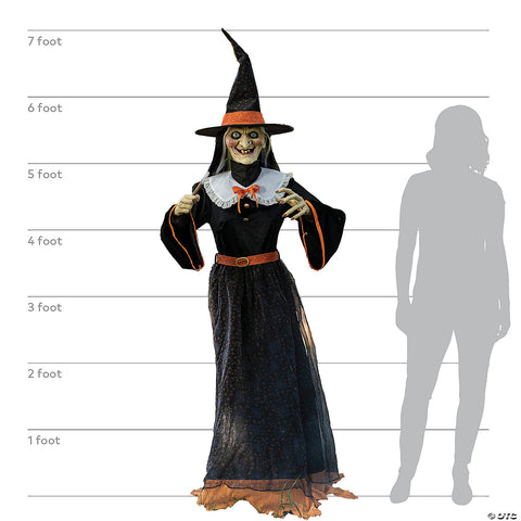 Animated Whimsical Witch | Horror-Shop.com