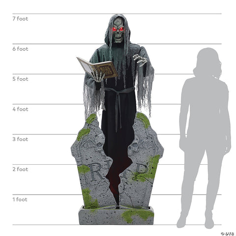 7 Ft. Soul Stealer Animated Prop Halloween Decoration | Horror-Shop.com