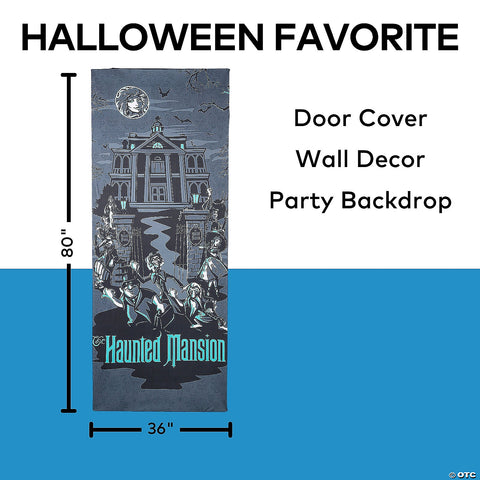80" Disney The Haunted Mansion Halloween Door Decoration | Horror-Shop.com