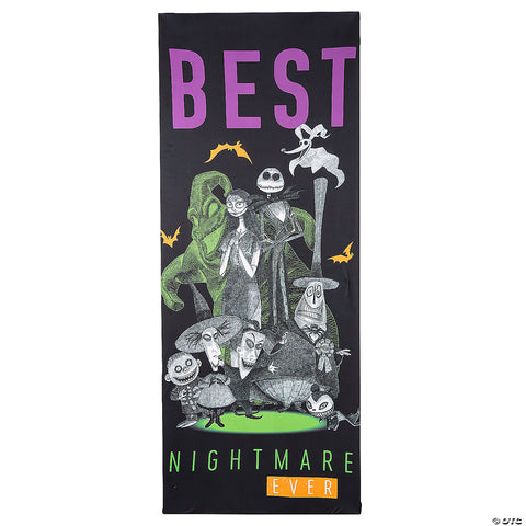 80" The Nightmare Before Christmas™ Best Nightmare Ever Halloween Door Decoration | Horror-Shop.com