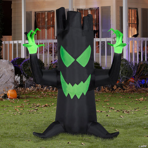 Airblown Light-Up Black Tree Inflatable | Horror-Shop.com