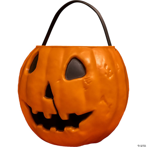 8" Halloween™ (1978) Pumpkin Pail Costume Accessory | Horror-Shop.com