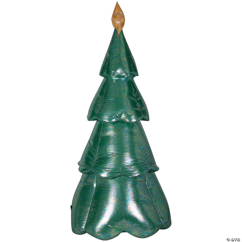 Airblown Mixed Media Green Christmas Inflatable | Horror-Shop.com