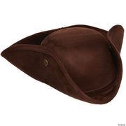faux-suede-tri-corner-hat