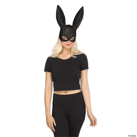 Bunny Mask Black Matte | Horror-Shop.com