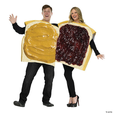Peanut Butter & Jelly Couple Costume