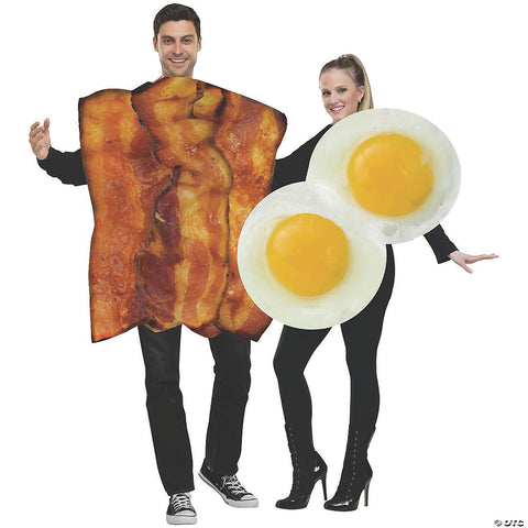 Bacon & Eggs Couple Costume