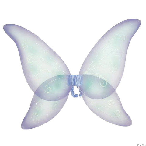 Adults Blue & Black Fairy Wings | Horror-Shop.com