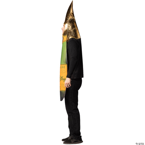 Adults Champagne Bottle Costume | Horror-Shop.com