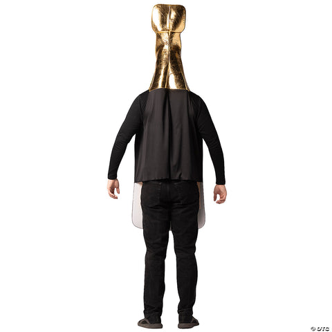 Adults Champagne Bottle Costume | Horror-Shop.com