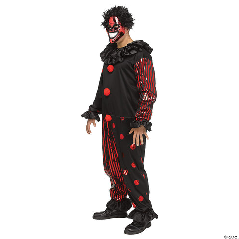 Adults Chrome Clown Costume - Standard | Horror-Shop.com