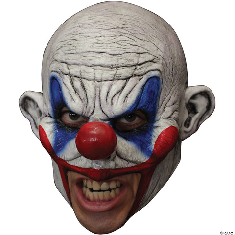 Clooney Clown Chinless Latex Mask