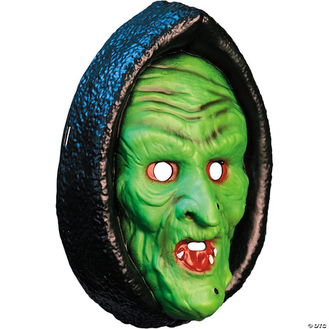 Adults Don Post Studios™ Witch Face Injection Molded Plastic Mask - One Size | Horror-Shop.com