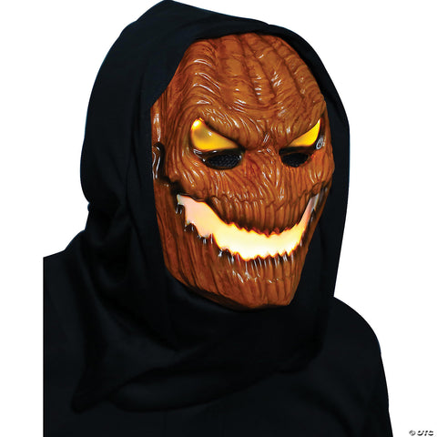 Flame Fiend Hallows Hellion Mask with Hood | Horror-Shop.com
