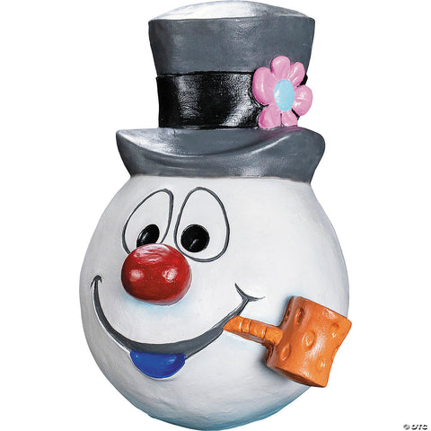 Adults Frosty the Snowman™ Frosty Latex Mask - One Size | Horror-Shop.com