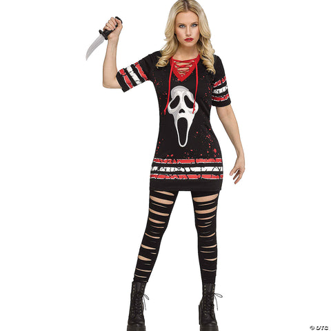 Adults Ghost Face® Dress Costume - Large | Horror-Shop.com