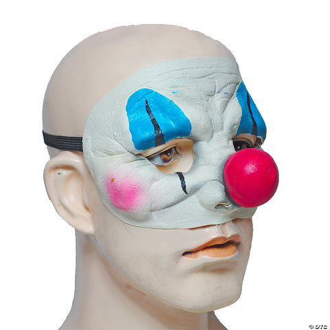 Happy Clown Latex Half Mask | Horror-Shop.com