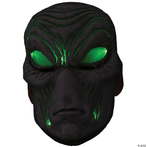 Light-Up Gray Alien Mask | Horror-Shop.com