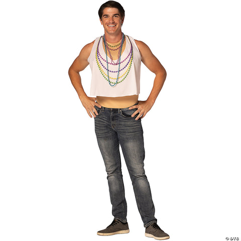 Adults Mardi Gras Flasher Shirt Costume | Horror-Shop.com