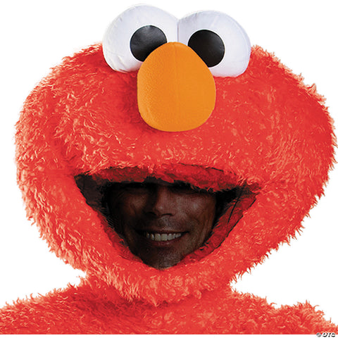 Men's Plush Elmo Prestige Costume | Horror-Shop.com