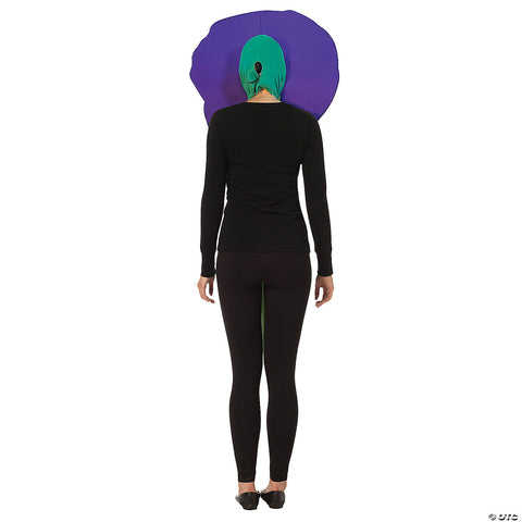 Purple Pansy Flower Adult Costume | Horror-Shop.com