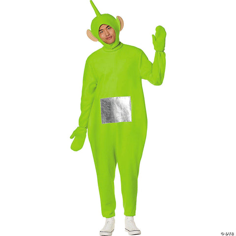 Adults Teletubbies™ Green Dipsy Polyester Jumpsuit Costume -  42-44