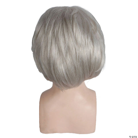 Adults White Mark Twain Wig & Moustache | Horror-Shop.com