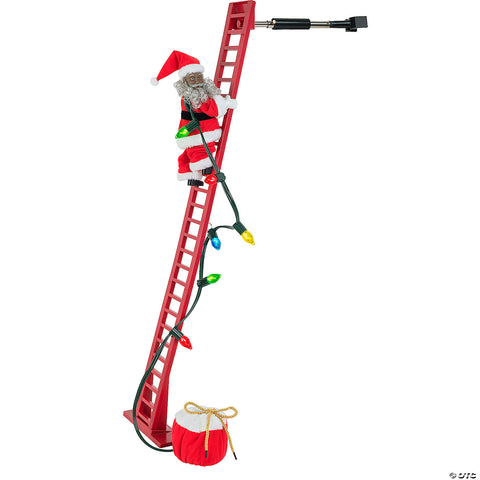 CLIMBING AFRICAN AMER SANTA