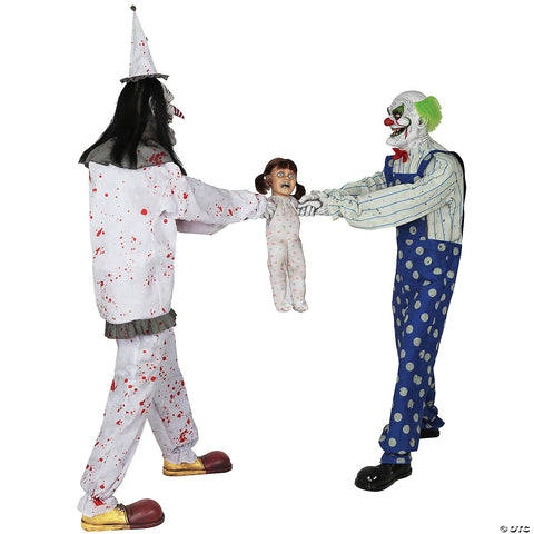 Animated Clown Tug Of War 73-Inch Prop | Horror-Shop.com