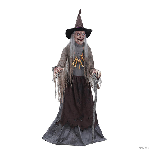 Animated Witch Prop with Servo-Motor | Horror-Shop.com
