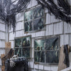 2 Ft. Zombies in the Window Door Curtain Halloween Decoration 