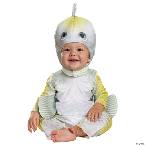 Baby Classic Disney's The Little Mermaid Flounder Costume - 2T | Horror-Shop.com