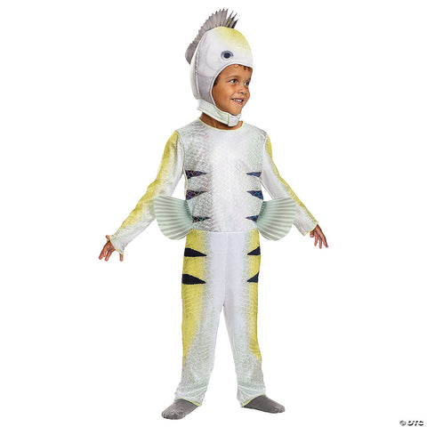 Baby Classic Disney's The Little Mermaid Flounder Costume - 2T | Horror-Shop.com