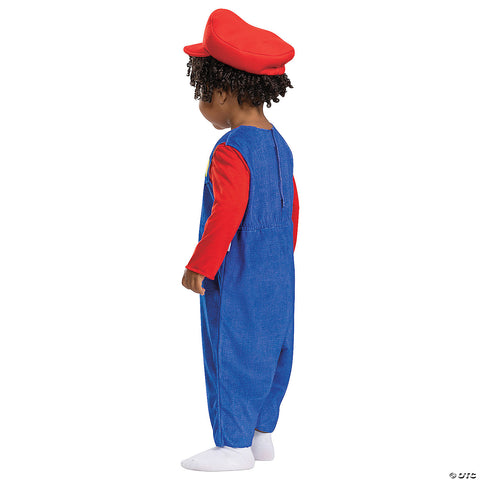 Baby Posh Super Mario Bros.™ Mario Costume - 6-12 Months | Horror-Shop.com