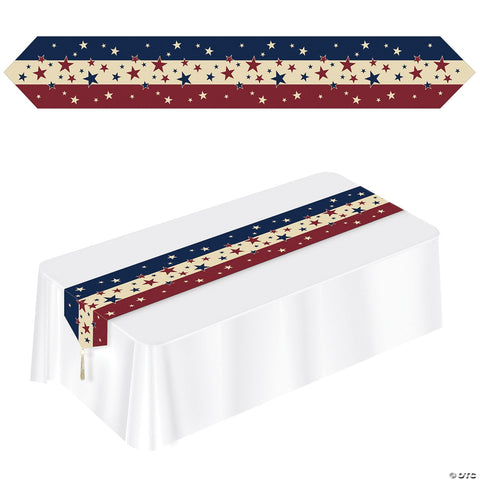 Printed Americana Table Runner | Horror-Shop.com
