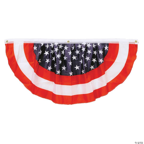 Stars Stripes Fabric Bunting | Horror-Shop.com